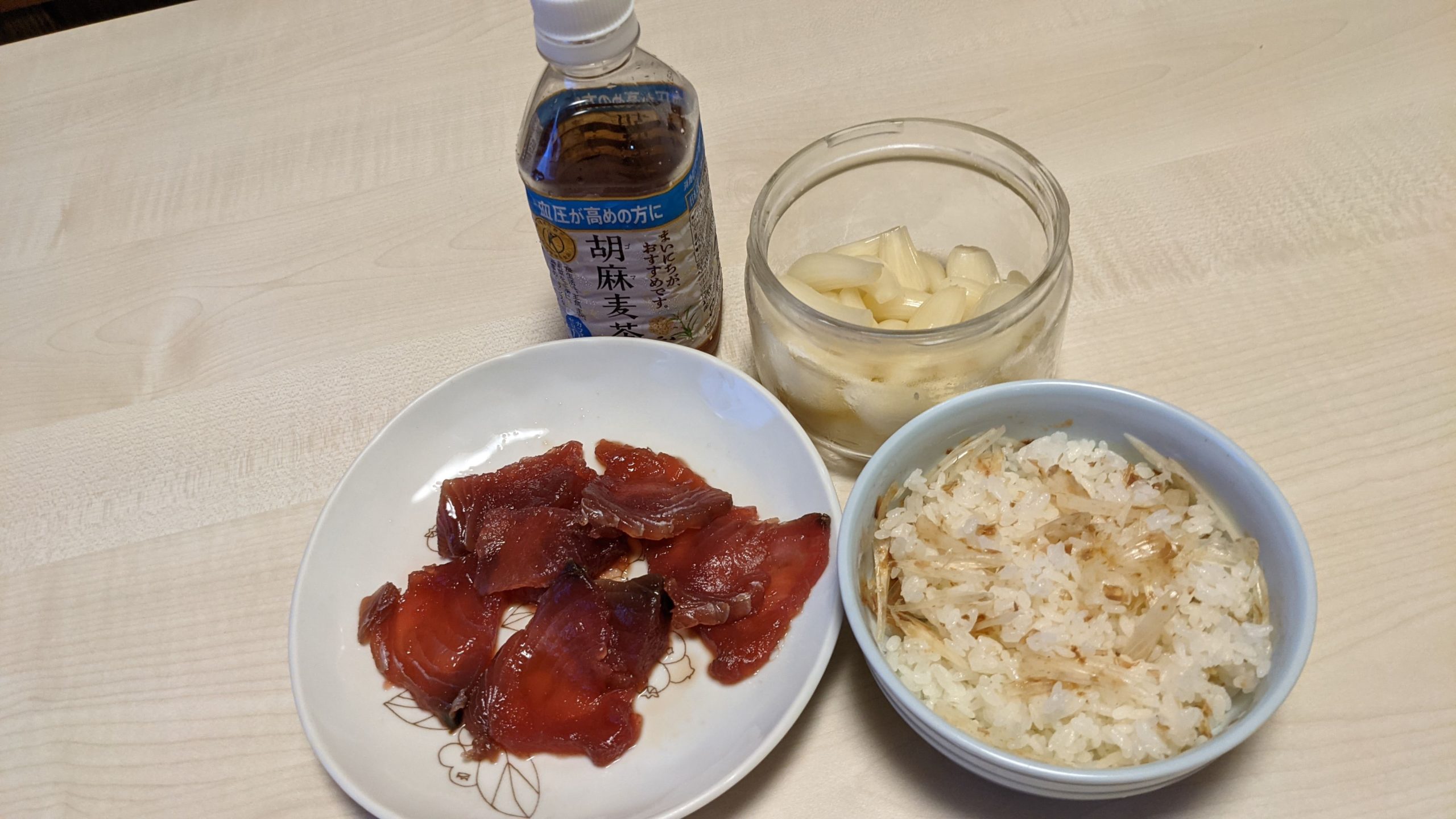 ラッキョウ ご飯