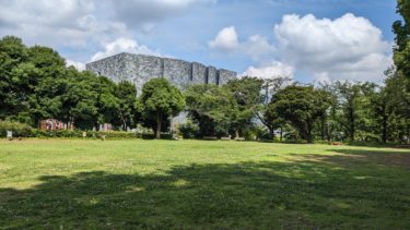 東所沢公園から写した青空