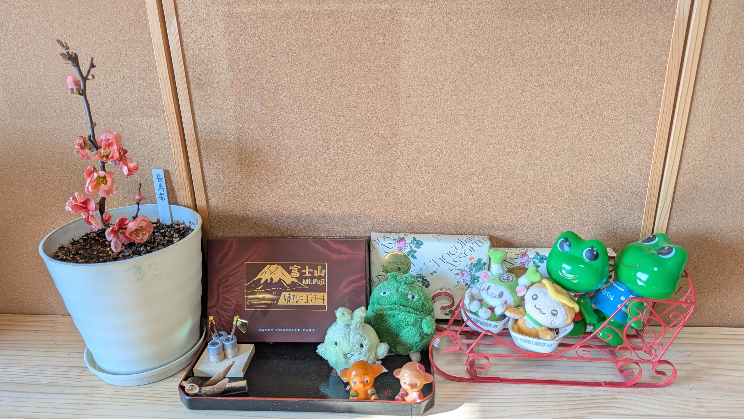 バレンタインのお飾り